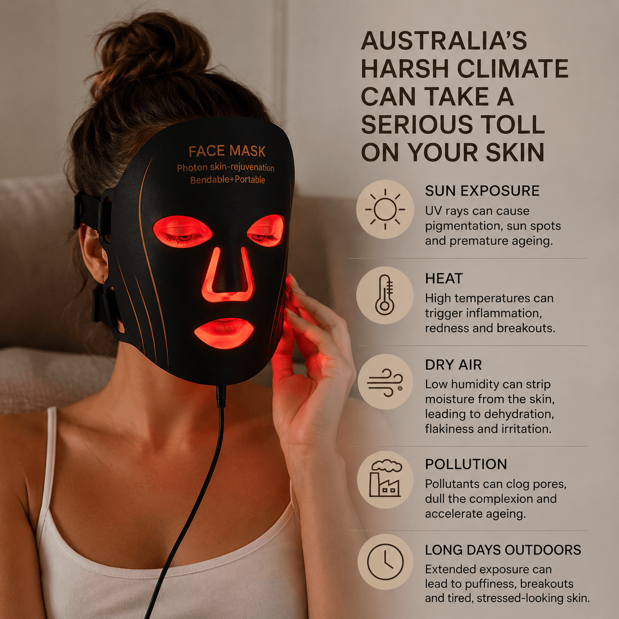LumaLab Studio™ Skin LED Face Mask